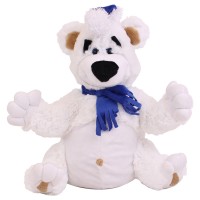 Белый медведь - новогодняя упаковка