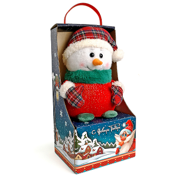 Снеговик - сладкий новогодний подарок