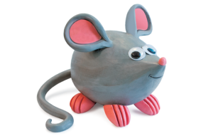 Мышка 3Dлепка - набор для детского творчества 